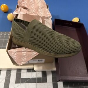 Johnston & Murphy Abby Slip-On Shoes Women's 9.5 M Olive Comfort Sneakers - New